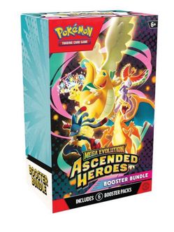 Pokémon Trading Card Game: Mega Evolution Ascended Heroes Booster Bundle