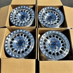 Brand New KMC IMS “552” Machined 18” Off-Road Wheels for 6Lug Applications 6x139 (6x5.5) 0 Offset
