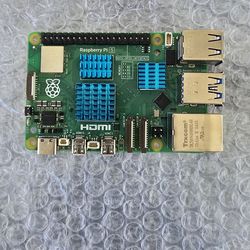 Raspberry PI 5 8GB RAM (w/WiFi, Bluetooth 5.0, 4-USB and GB-Ethernet)
