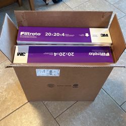New Filters 20x20x4