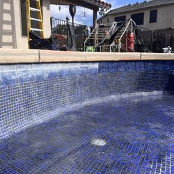 Pool Tile Blasting 