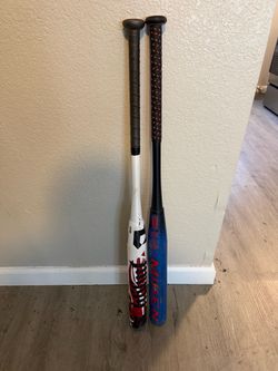 Two slow pitch softball bats.  $125 for both or $75 each