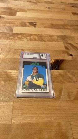 1986 Topps Traded Jose Canseco