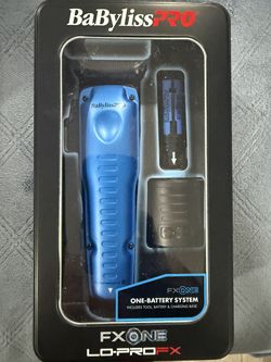 BaBylissPRO FXONE Lo-ProFX FX829BL Limited Edition Blue Cordless Clipper
