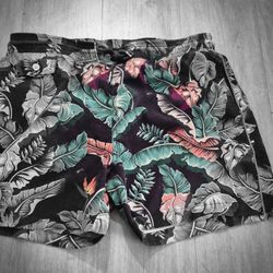 Diamond Supply Co. Paradise Men's Shorts in Multicolor Forest Size Large A007