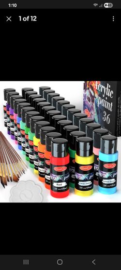 36 Colors Acrylic Paint Set 