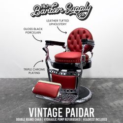 Antique Paidar Barber Chair