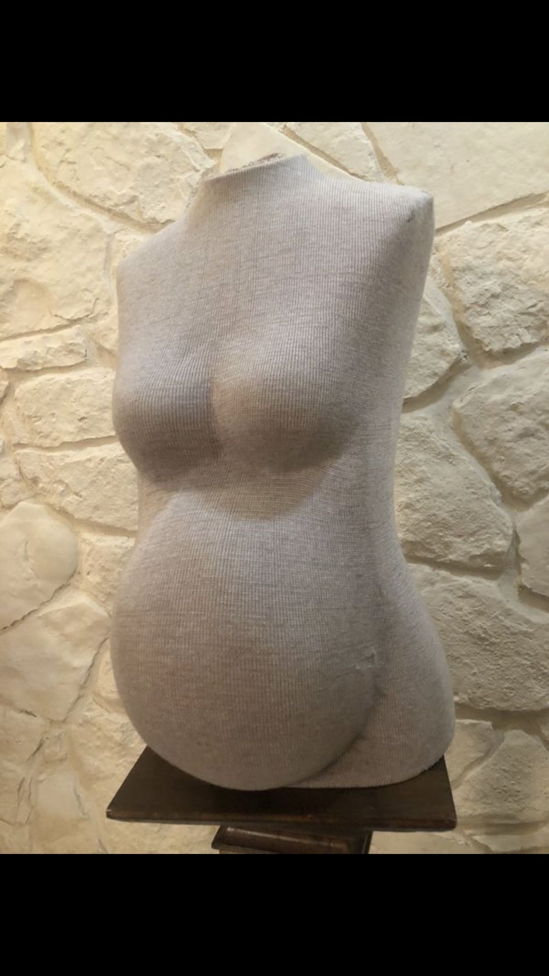 Maternity Body Form Mannequin Torso Countertop