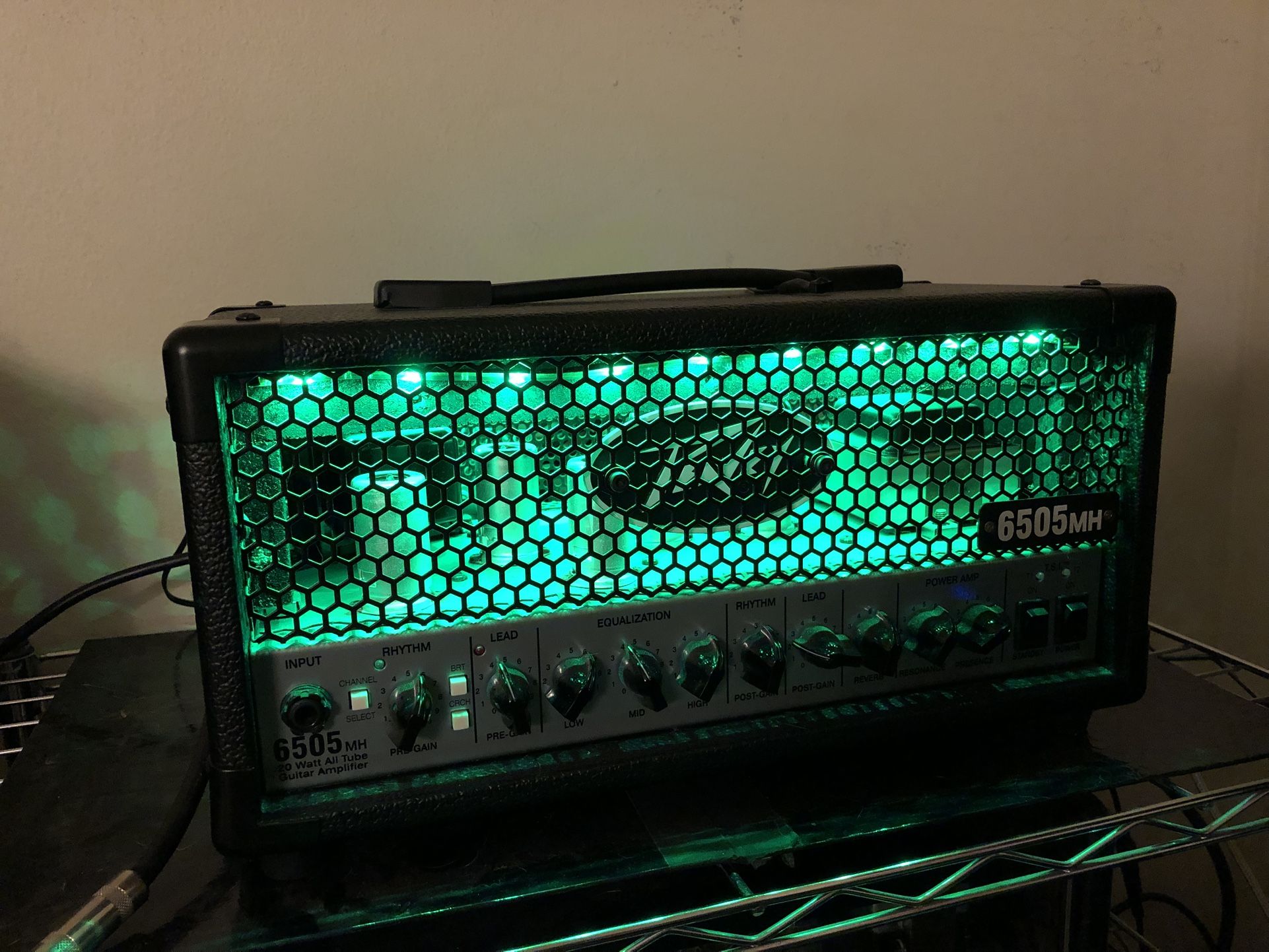 Peavey 6505mh Tube Amplifier With Foot Switch
