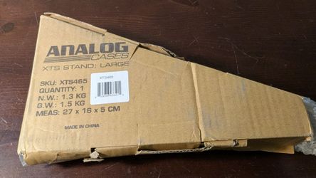 Analog Cases XTS Desktop Stand, for MPC Live 3 / Push 3 / Synths, 10.6" - 18.5" Size