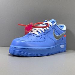 Nike Air Force 1 Low Off White Mca University Blue 17 