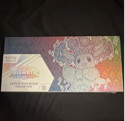 Pokemon Prismatic Evolution Super Premium Collection Sealed New