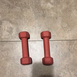 Pair of 2 pound Dumbells