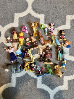 Plastic Disney Figures Lot