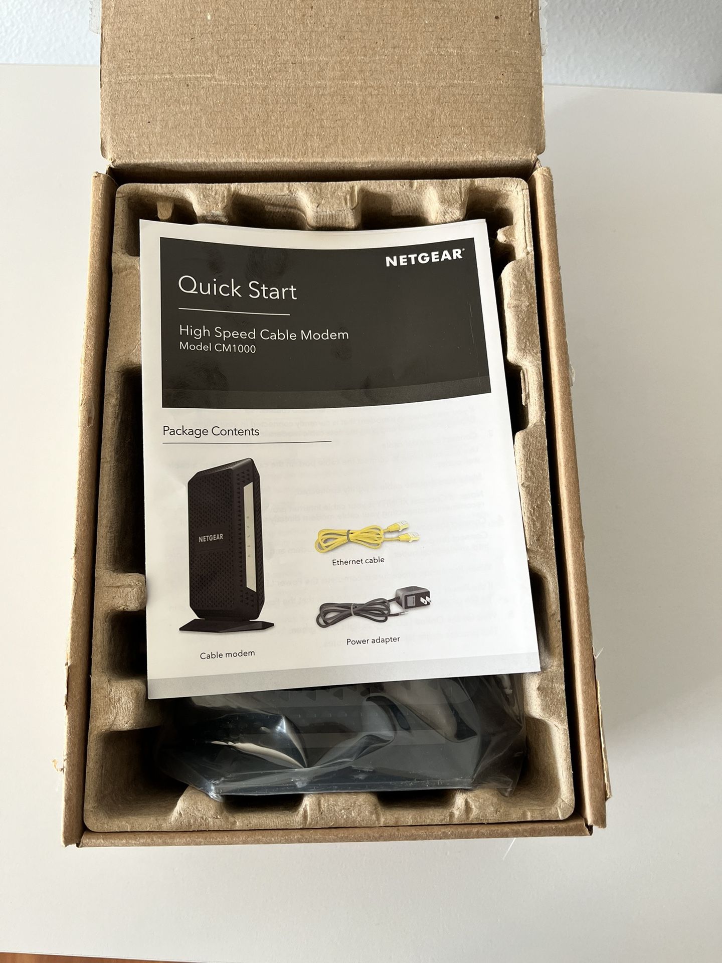 Netgear CM1000 Cable Modem - New