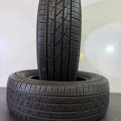 235 65 17  Firestone  Destination LE 3  - 2 Used Tires 80% Life 