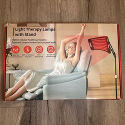 NEW Morfone Red Light Therapy Lamp w/ Stand