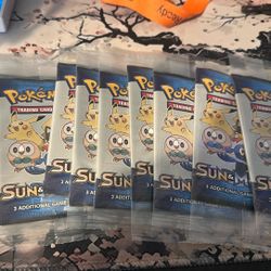 11 Sun and moon cereal box packs unopened 