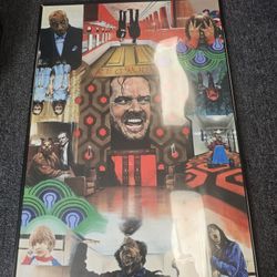 The Shining Poster In Plastic Frame