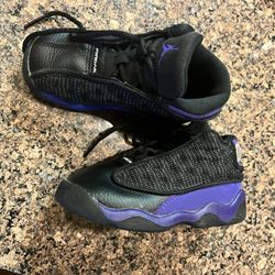 Jordan 13 Purple And Black 