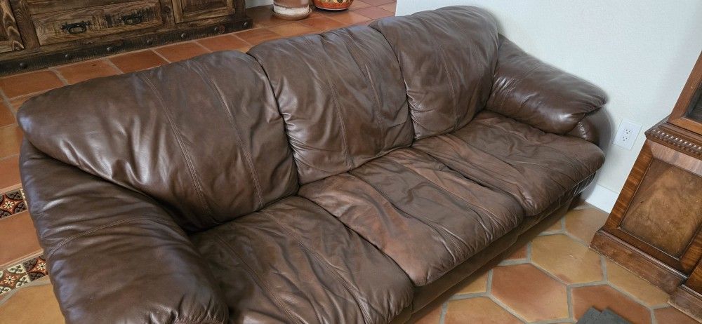 Leather Sofa