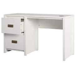 Little Seeds Monarch Hill Haven White Single Pedestal Kids’ Desk