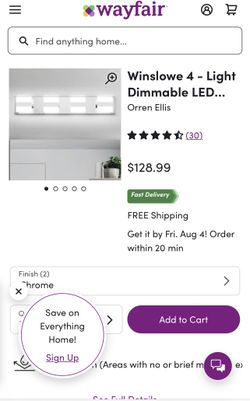 LED Bathroom Light