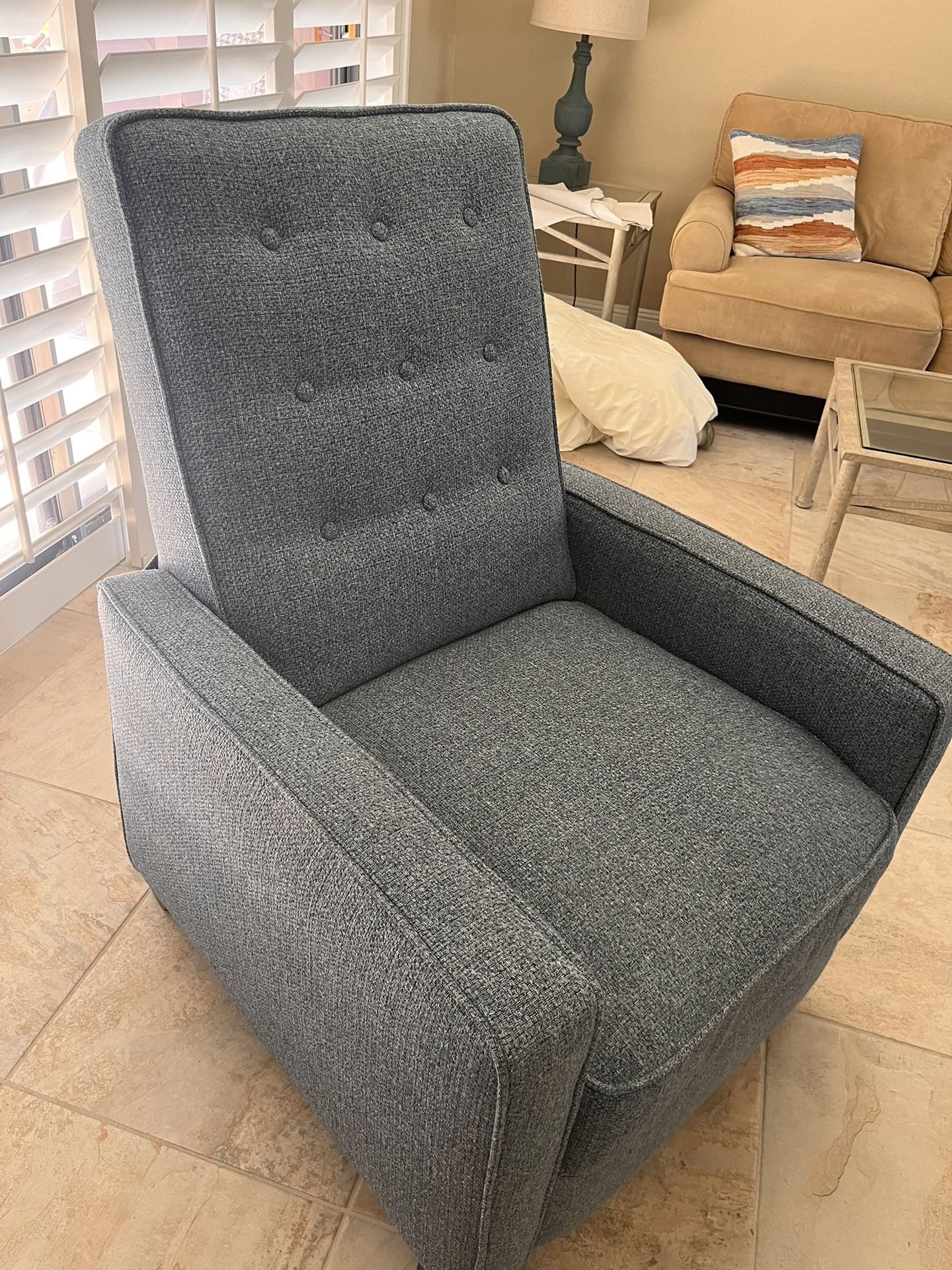 Blue Armchair