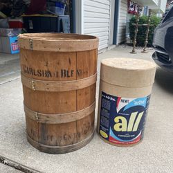 Antique Coffee Barrel