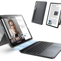 ESR for iPad Air 13 Inch Case Keyboard M4/M3/M2 (2026/2025/2024), Magnetic Detachable Keyboard, Portrait/Landscape Modes, Large Click-Anywhere Trackpa