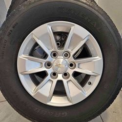 17” Silverado wheels