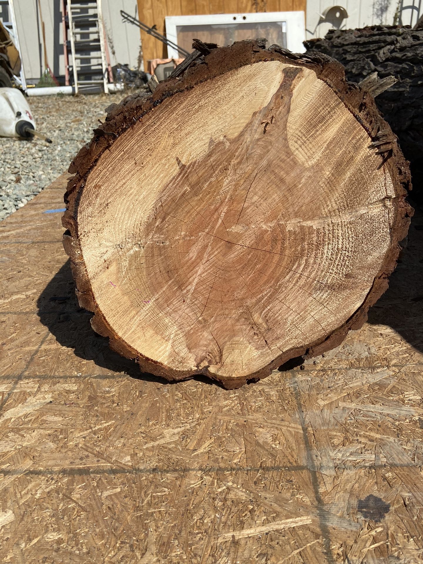 Red cedar lumber