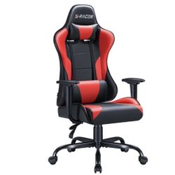 Red & Black Office Racer Chair