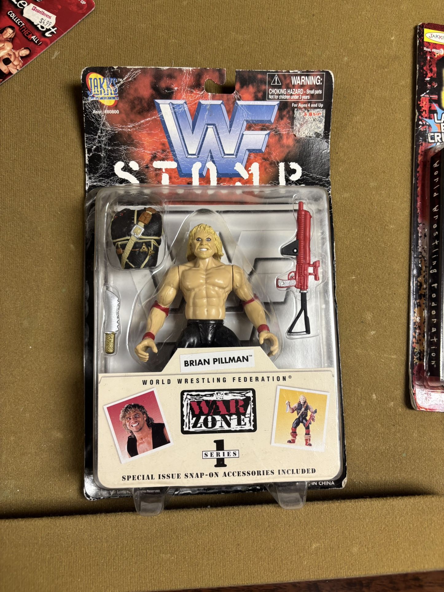 WWF STOMP BRIAN PILLMAN