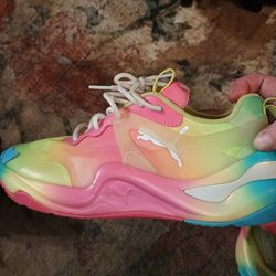 Multicolored Puma Shoes