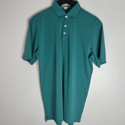 Holderness & Bourne The Macdonald Golf Polo Shirt Mens Large Havana