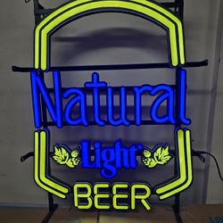 NATURAL LIGHT BEER NEON LED SIGN