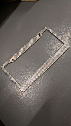 New Bling Licence Plate Frames