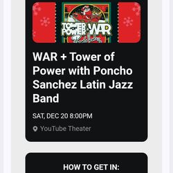 War & Tower Of Power 
