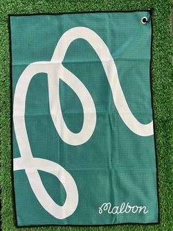 Malbon Golf Towel Green