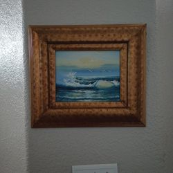 Two Framed Original Oil Painting 
