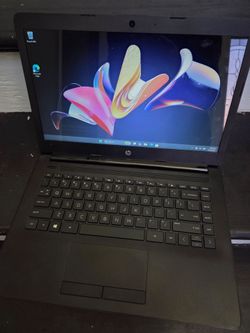 Black HP Laptop Win11/OfficeSuite/500Gb