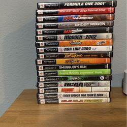 PS2 Game Lot