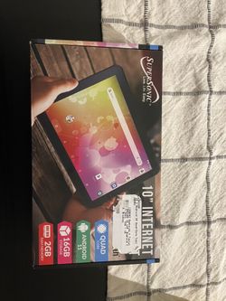 Supersonic 10” Internet Tablet 