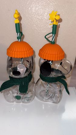 Snoopy glass cup