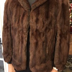 Vintage Fur Coat Or Shawl - Arm Loops Goldstein’s Of Birmingham