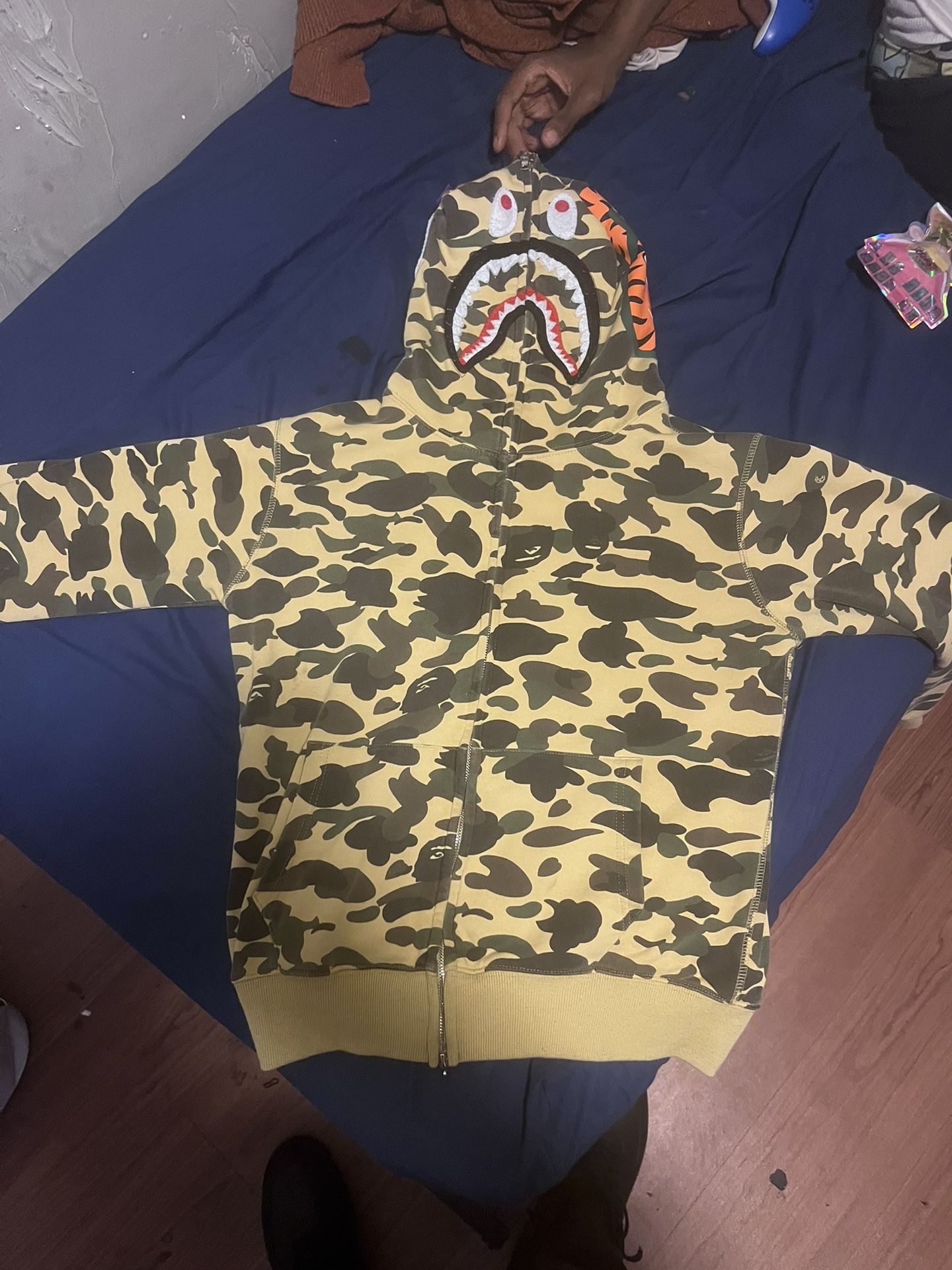 Bape Hoodie 1st Camo Yellow 