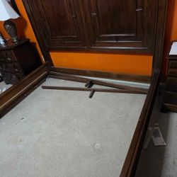 King Size Wooden Bed Frame