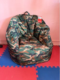 Camo style beanbag