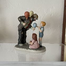 Emmett Kelly  Making new friends number 10023